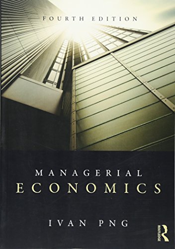 9780415809498: Managerial Economics