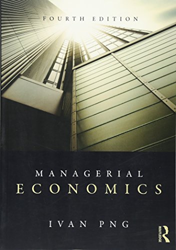 Stock image for Managerial Economics, 4th Edition for sale by MusicMagpie