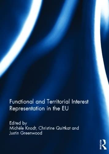 Beispielbild fr Functional and Territorial Interest Representation in the EU (Journal of European Integration Special Issues) zum Verkauf von Chiron Media