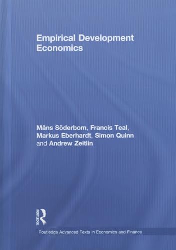 9780415810487: EMPIRICAL DEVELOPMENT ECONOMICS: 24 (Routledge Advanced Texts in Economics and Finance)