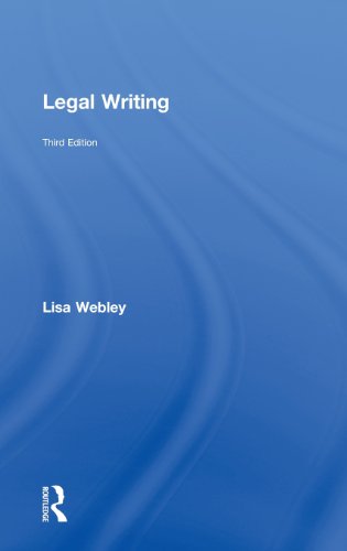 9780415812757: Legal Writing