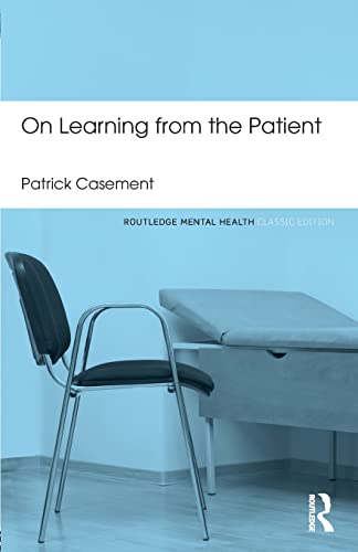 Imagen de archivo de On Learning from the Patient a la venta por Blackwell's
