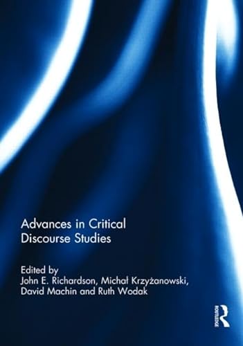 Stock image for Advances in Critical Discourse Studies for sale by Blackwell's