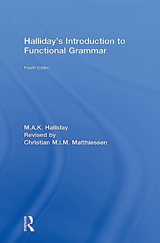 Beispielbild fr Halliday's Introduction to Functional Grammar zum Verkauf von Chiron Media