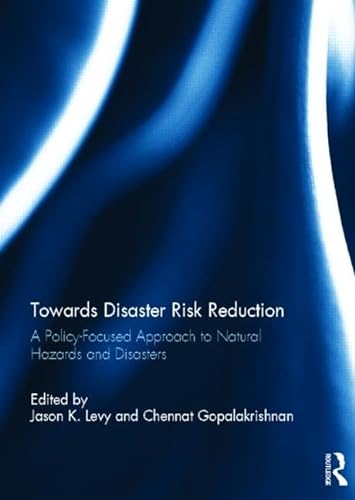 Imagen de archivo de Towards Disaster Risk Reduction a la venta por Books Puddle