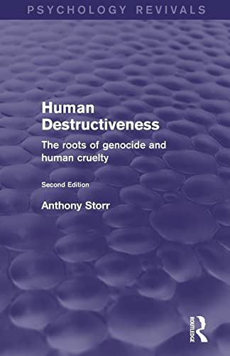 Imagen de archivo de Human Destructiveness: The Roots of Genocide and Human Cruelty a la venta por Blackwell's