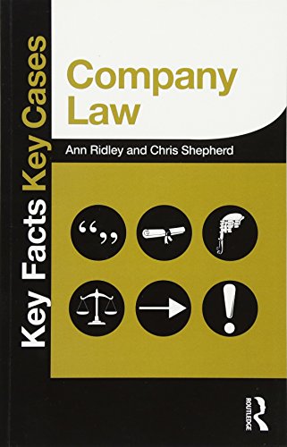 Stock image for Company Law (Key Facts Key Cases) for sale by Goldstone Books