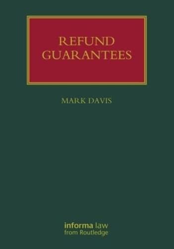 9780415833677: Refund Guarantees (Lloyd's Shipping Law Library)