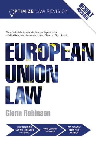 Optimize European Union Law (Volume 2) (9780415834643) by Robinson, Glenn