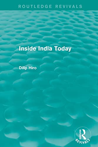 9780415835046: Inside India Today (Routledge Revivals)