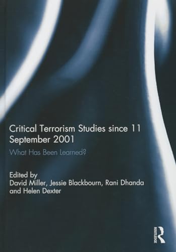 Imagen de archivo de Critical Terrorism Studies since 11 September 2001: What Has Been Learned? a la venta por Chiron Media