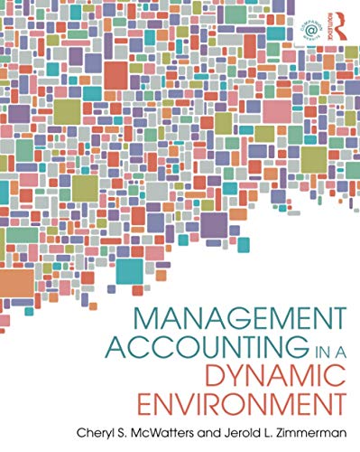 Beispielbild fr Management Accounting in a Dynamic Environment zum Verkauf von Better World Books