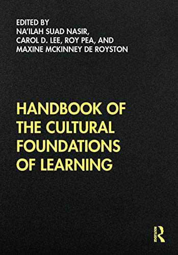 Stock image for Handbook of the Cultural Foundations of Learning for sale by HPB-Red