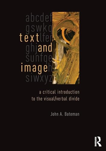 9780415841986: Text and Image: A Critical Introduction to the Visual/Verbal Divide