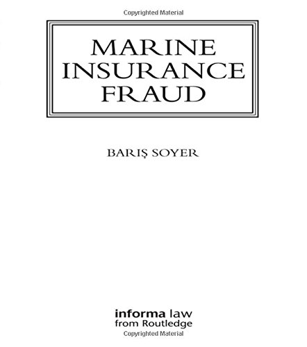 Imagen de archivo de Marine Insurance Fraud a la venta por Revaluation Books