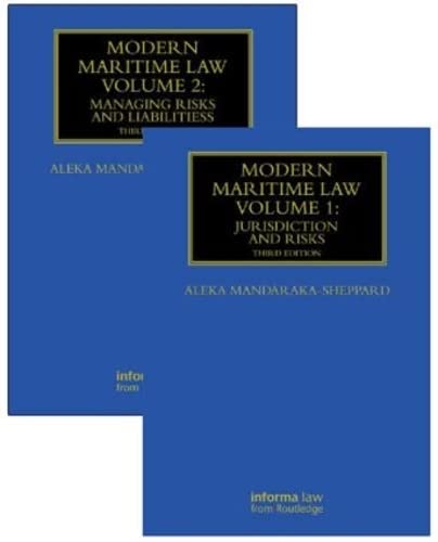 9780415843201: Modern Maritime Law (Volumes 1 and 2)