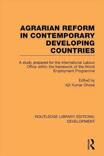 Beispielbild fr Agrarian Reform in Contemporary Developing Countries (Routledge Library Editions: Development) zum Verkauf von Chiron Media