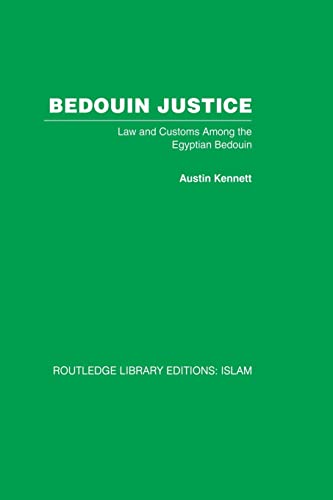 Beispielbild fr Bedouin Justice: Law and Custom Among the Egyptian Bedouin zum Verkauf von Chiron Media