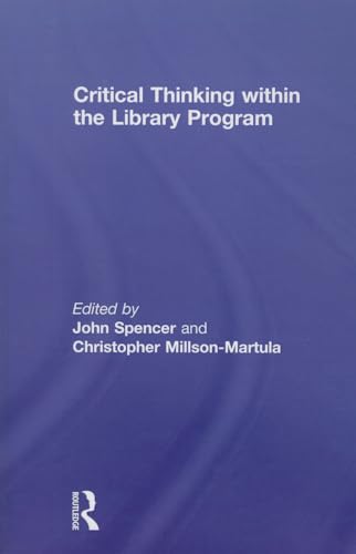 Imagen de archivo de Critical Thinking Within the Library Program a la venta por Blackwell's