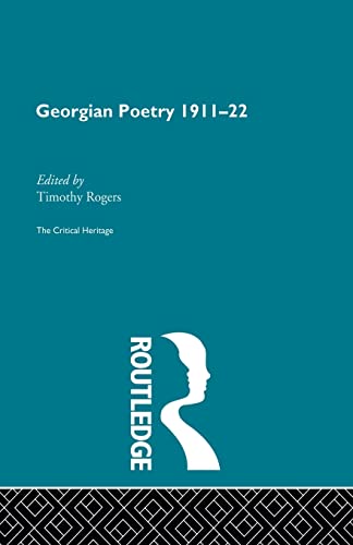 Stock image for Georgian Poetry 1911-22 for sale by Chiron Media