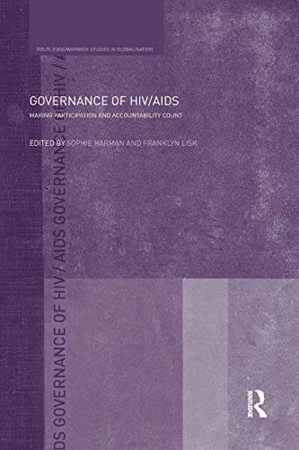 Imagen de archivo de Governance of HIV/AIDS: Making Participation and Accountability Count a la venta por Blackwell's