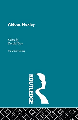 9780415848268: Aldous Huxley