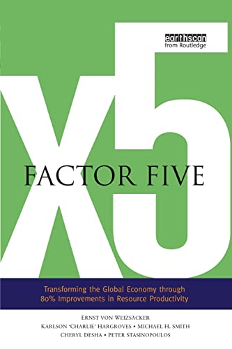 9780415848602: Factor Five: Transforming the Global Economy through 80% Improvements in Resource Productivity