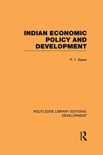 Stock image for Indian Economic Policy and Development for sale by Blackwell's