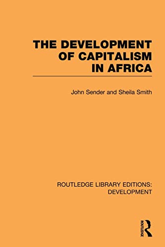 Beispielbild fr The Development of Capitalism in Africa zum Verkauf von Blackwell's