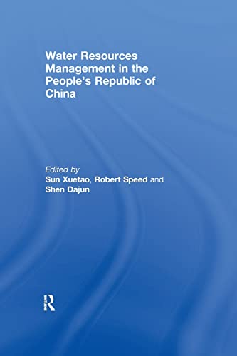 Beispielbild fr Water Resources Management in the People's Republic of China zum Verkauf von Blackwell's