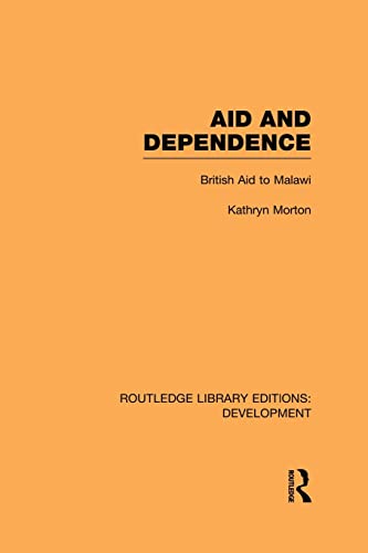 Stock image for Aid and Dependence for sale by Blackwell's