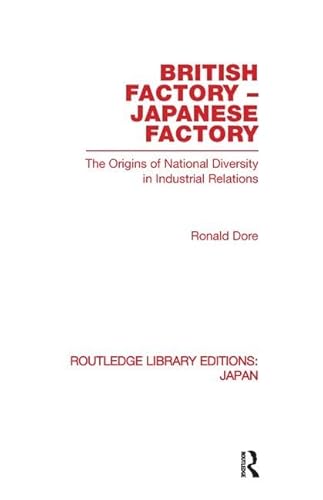 Imagen de archivo de British Factory, Japanese Factory a la venta por Blackwell's