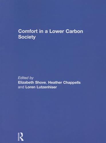 Imagen de archivo de Comfort in a Lower Carbon Society a la venta por Blackwell's