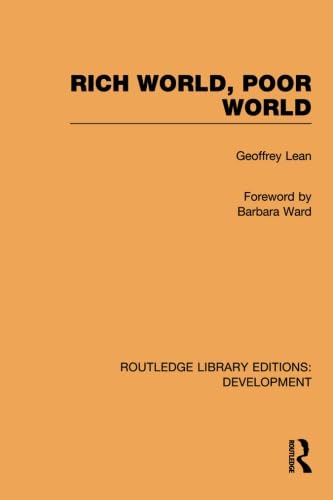 Imagen de archivo de Rich World, Poor World a la venta por Blackwell's