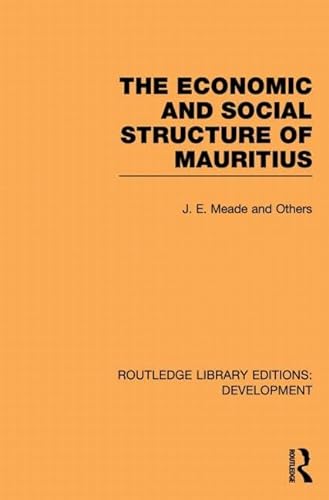 Beispielbild fr The Economic and Social Structure of Mauritius zum Verkauf von Blackwell's