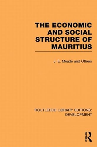 Stock image for The Economic and Social Structure of Mauritius for sale by Blackwell's