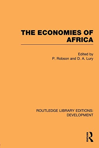 Imagen de archivo de The Economies of Africa (Routledge Library Editions: Development) a la venta por Chiron Media