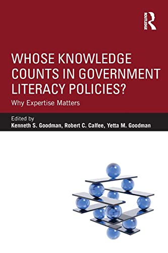 Beispielbild fr Whose Knowledge Counts in Government Literacy Policies?: Why Expertise Matters zum Verkauf von Blackwell's