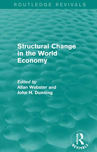 Beispielbild fr Structural Change in the World Economy zum Verkauf von Blackwell's