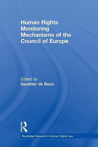 Stock image for Human Rights Monitoring Mechanisms of the Council of Europe for sale by Blackwell's