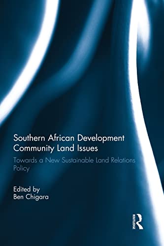 Beispielbild fr Southern African Development Community Land Issues zum Verkauf von Blackwell's