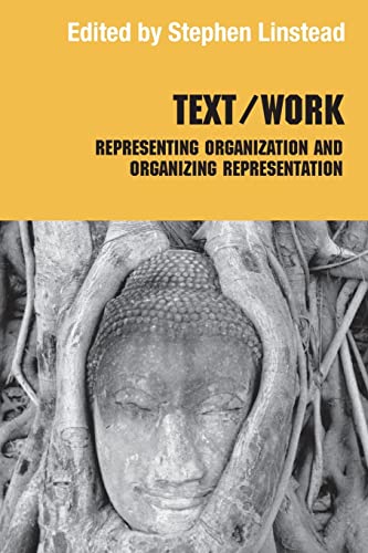 Beispielbild fr Text/Work: Representing Organization and Organizing Representation zum Verkauf von Chiron Media