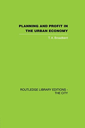 9780415860420: Planning and Profit in the Urban Economy