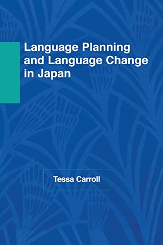 Imagen de archivo de Language Planning and Language Change in Japan a la venta por Chiron Media