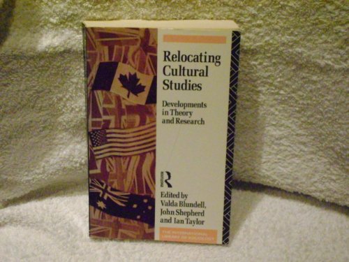 Imagen de archivo de Relocating Cultural Studies a la venta por Blackwell's