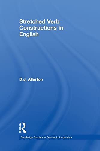 Stock image for Stretched Verb Constructions in English for sale by Blackwell's
