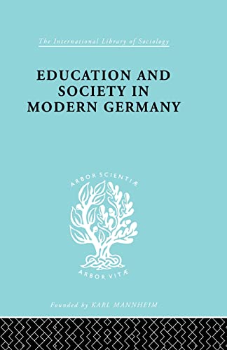 Stock image for Education &amp; Society in Modern Germany for sale by Blackwell's