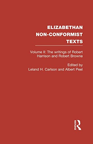 9780415864510: The Writings of Robert Harrison and Robert Browne