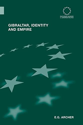 Beispielbild fr Gibraltar, Identity and Empire zum Verkauf von Blackwell's