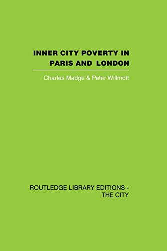 Beispielbild fr Inner City Poverty in Paris and London zum Verkauf von Blackwell's